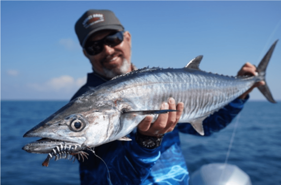 Fishing for spanish mackeral -Catching spanish mackeral - Addict