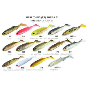 Molix Rt Shad Soft Plastic 4.5In