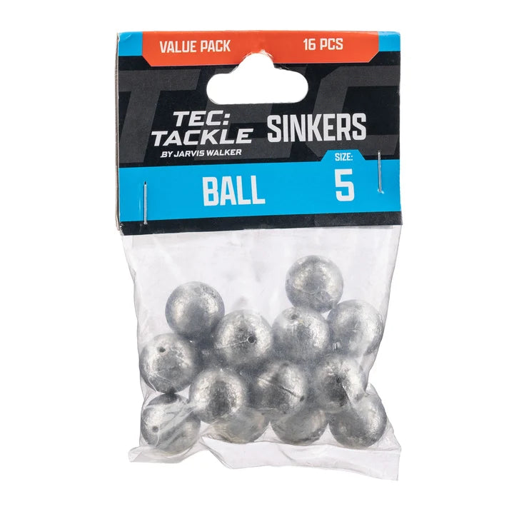 Tec Tackle Ball Sinker Value Pack