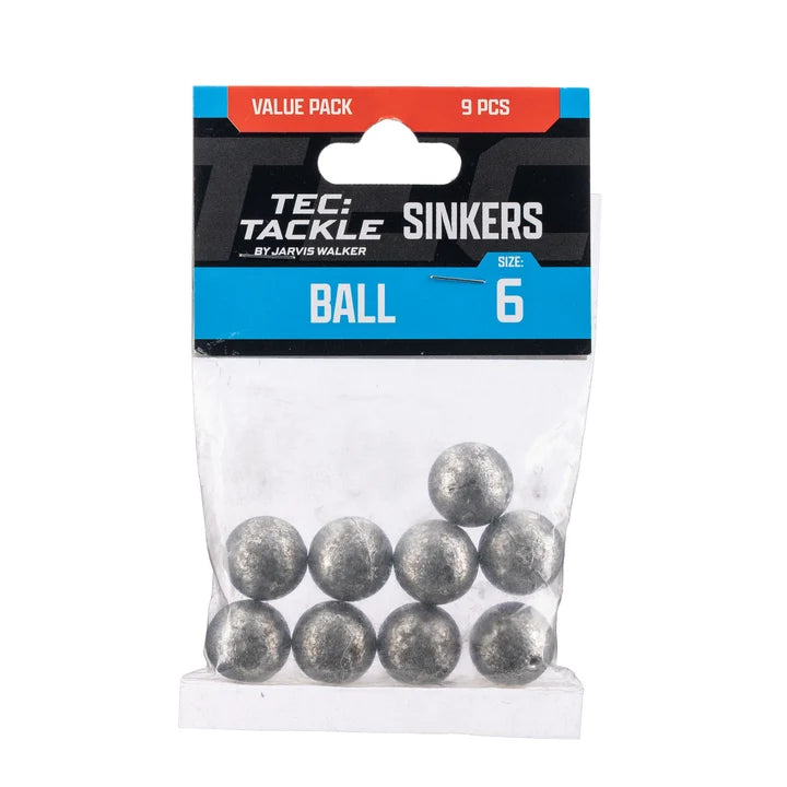 Tec Tackle Ball Sinker Value Pack