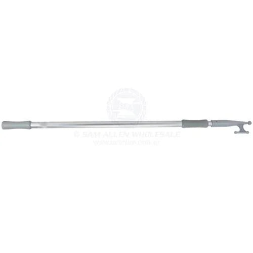 Boat Hook Telescopic Anodised Alloy Handle Plastic Head 1.2-2.1m