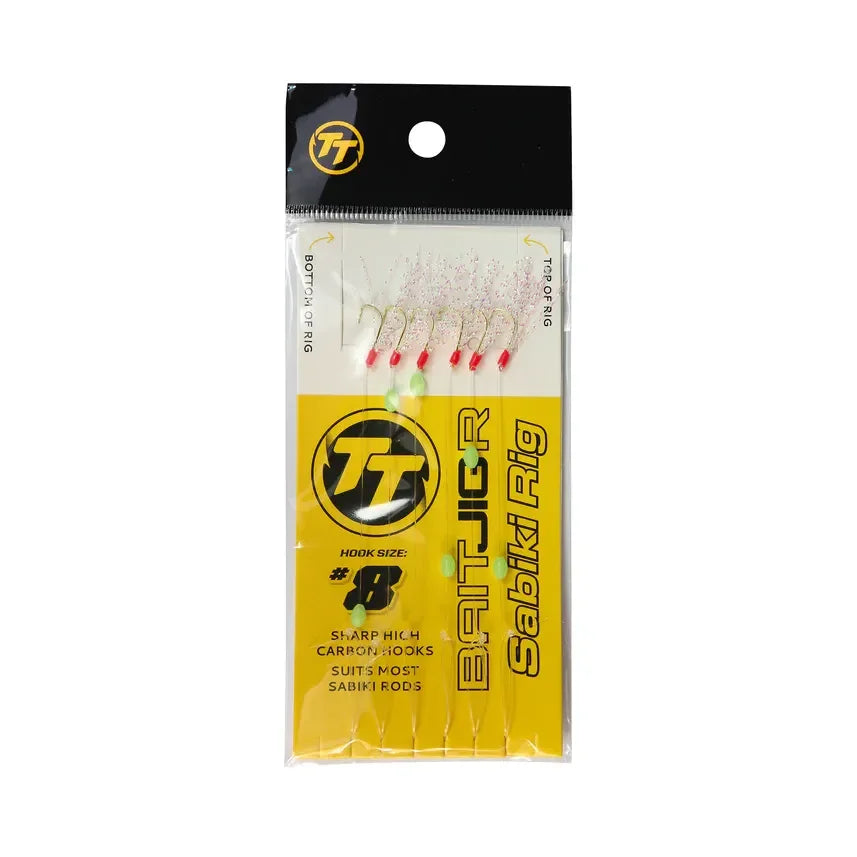 Tackle Tactics BaitjigR Sabiki Rig Tinsel