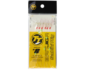 Tackle Tactics BaitjigR Sabiki Rig Tinsel
