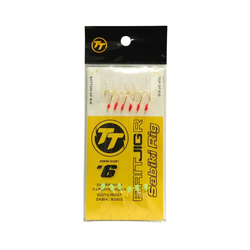 Tackle Tactics BaitjigR Sabiki Rig Tinsel