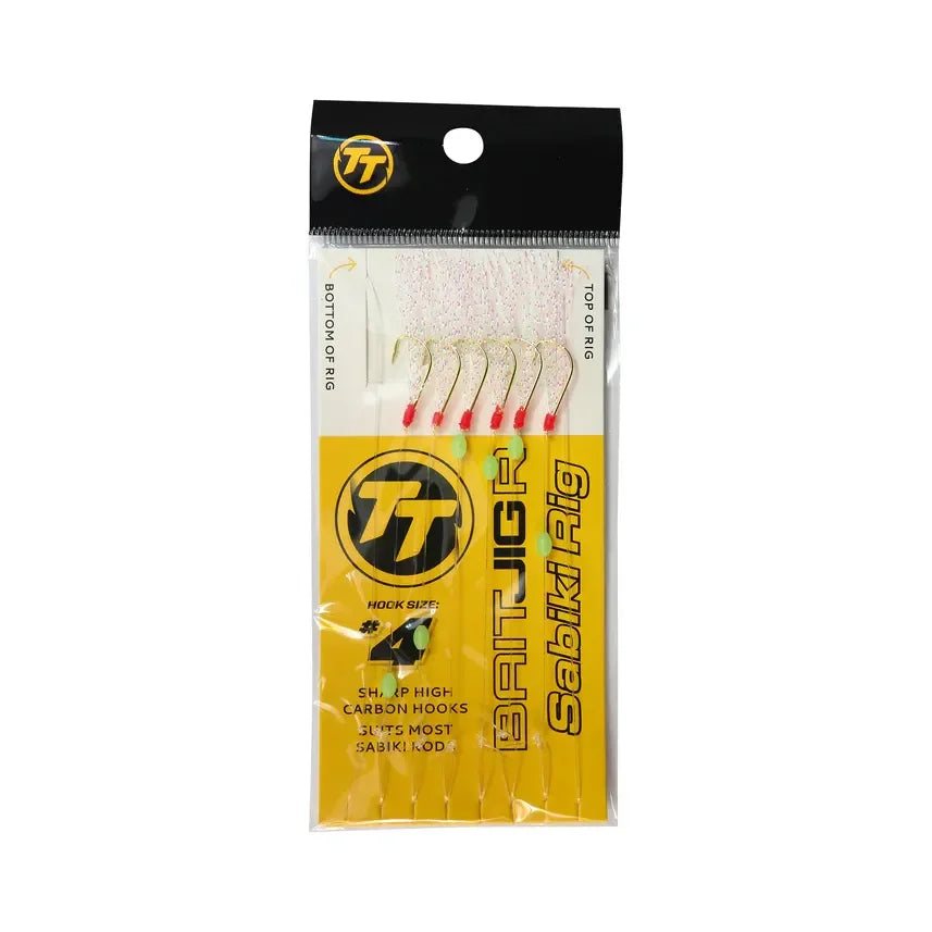Tackle Tactics BaitjigR Sabiki Rig Tinsel