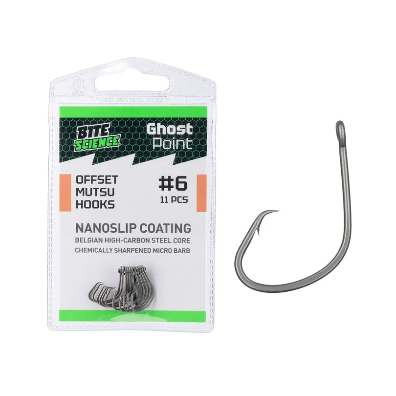 Bite Science Ghost Point Offset Mutsu Hook