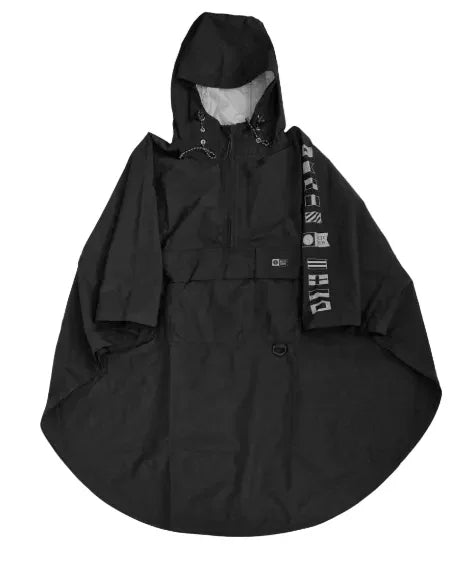 Salty Crew Delta Poncho Black