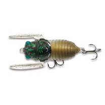 Tiemco Soft Shell Cicada Floating Hard Body Lure 40mm