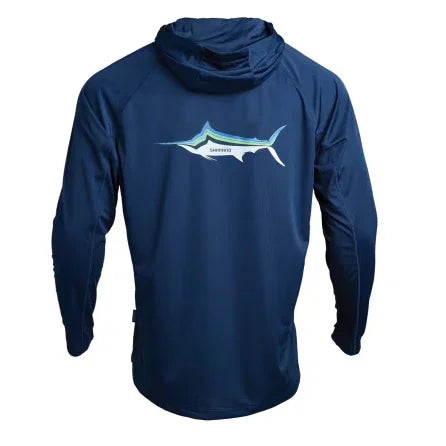 Shimano Marlin Performance LS Hooded Tech Tee