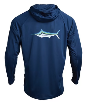 Shimano Marlin Performance LS Hooded Tech Tee
