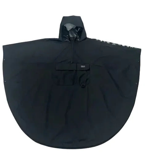 Salty Crew Delta Poncho Black