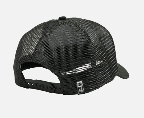 Salty Crew Yellow Tailed Trucker Cap Black