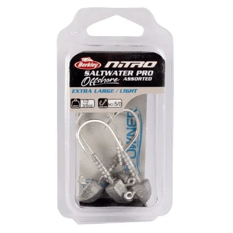 Nitro Saltwater Pro OffShore Assorted Jig Head - Addict Tackle