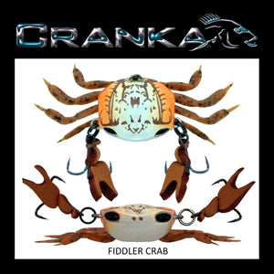 Cranka Crab Treble Hook 50mm Light - Addict Tackle