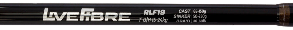 Live Fibre Overhead Fishing Rods