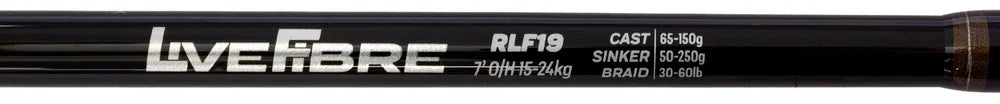 Live Fibre Overhead Fishing Rods