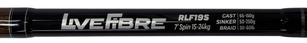 Live Fibre Spin fishing Rods