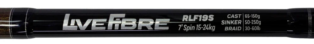 Live Fibre Spin fishing Rods