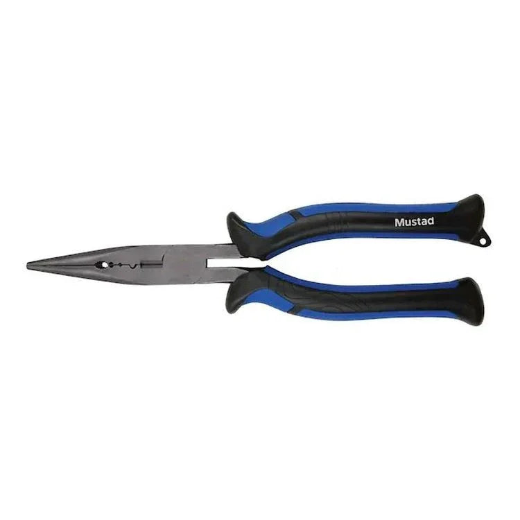 Mustad Blue Straight Nose Pliers 8' - Addict Tackle