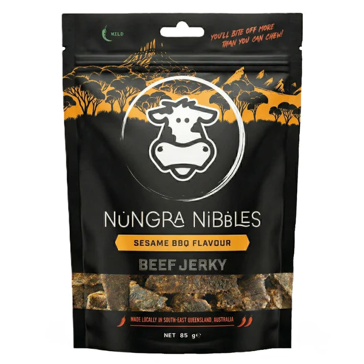 Nungra Nibbles Beef Jerky 85g
