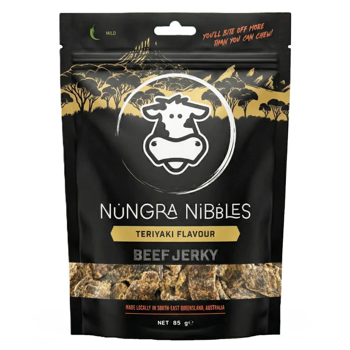 Nungra Nibbles Beef Jerky 85g