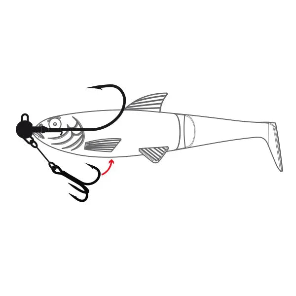 OMTD Big Jig Head OJ1200 - Addict Tackle