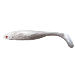 S Tackle Rattle Ghost White Minnow Pad Tail - Addict Tackle