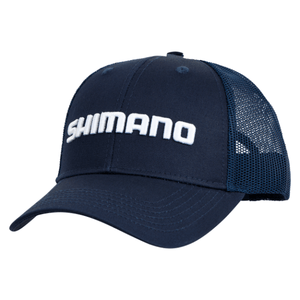 Shimano Corporate Platinum Trucker Caps - Addict Tackle