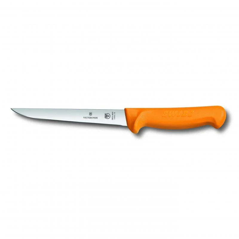 Victorinox Swibo Boning Knife With Straight Wide Blade 16cm - Addict Tackle