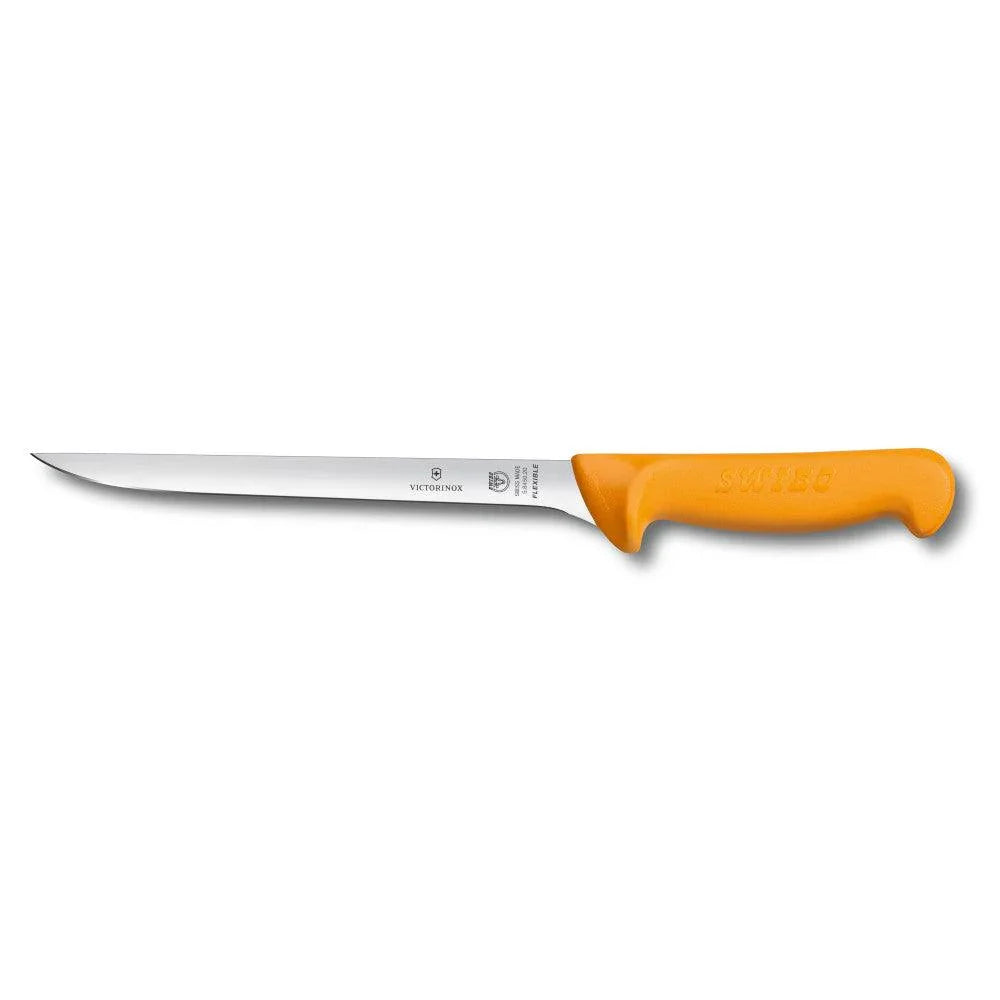 Victorinox Swibo Boning Knife With Straight Wide Blade 20cm - Addict Tackle