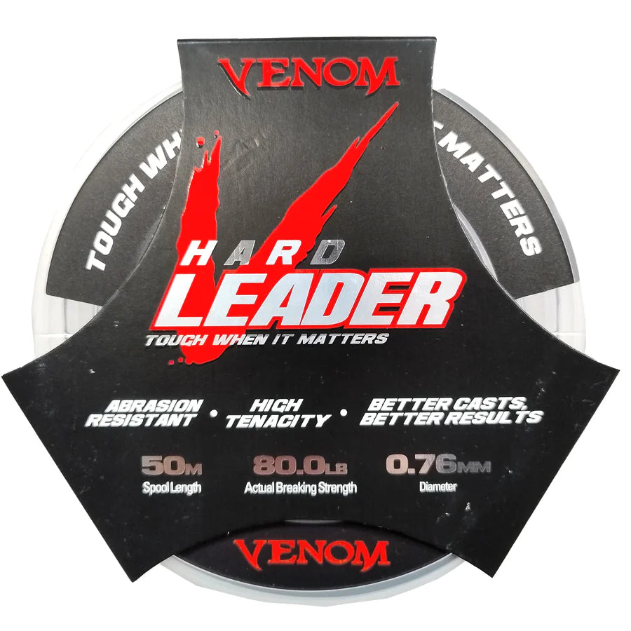 Venom V Line Flurocarbon Leader