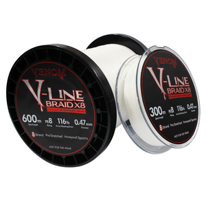 Venom V - Line 8 Strand Braid 300m - Addict Tackle