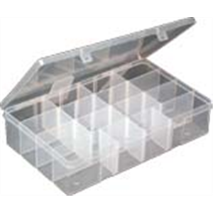 STM TACKLE BOX Clear 358x235x80 STTB116 - Addict Tackle