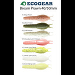 Ecogear Aqua Bream Prawn Soft Plastic 40mm