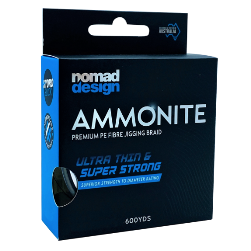 Nomad Design Ammonite Jigging Braid 600yds - Addict Tackle