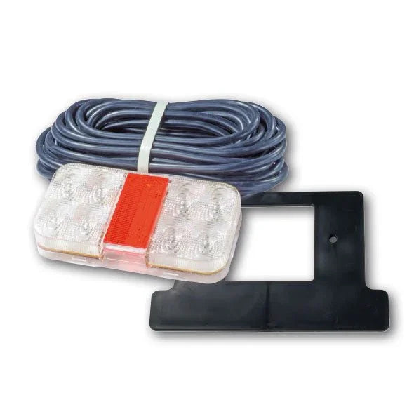 LED 12V Trailer lights - Combo Lights 100 x 90 x 26mm - Addict Tackle