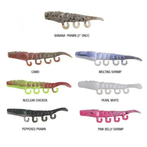 Berkley Gulp Turbo Shrimp 4in Soft Plastic Value Tub - Addict Tackle