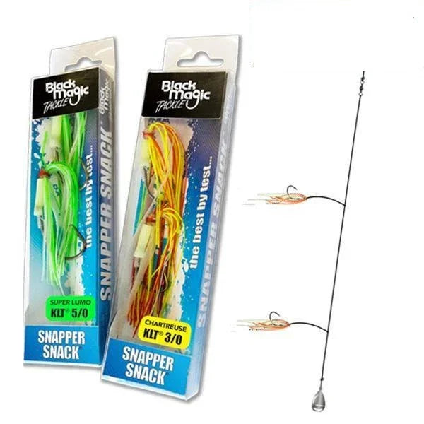Black Magic Snapper Snack 3/0 - Addict Tackle