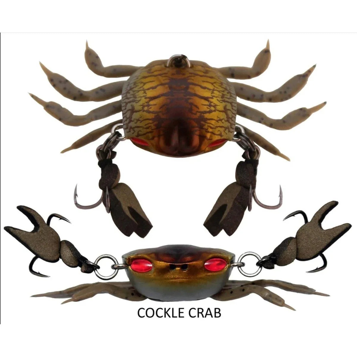 Cranka Crab Treble Hook 50mm Light - Addict Tackle