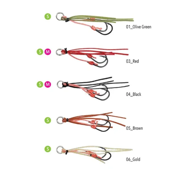 Ecogear ZX Spare Hooks Hard Bait Series by Ecogear at Addict Tackle
