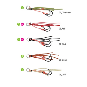Ecogear ZX Spare Hooks Hard Bait Series by Ecogear at Addict Tackle