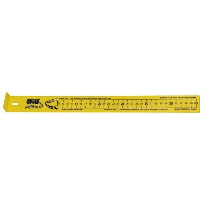 Alvey Fish Ruler 40cm - Nets, Measures | Addict Tackle