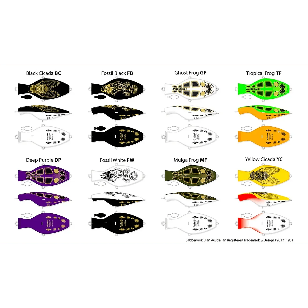 Jabberwok Surface Lure 110mm by Predatek at Addict Tackle