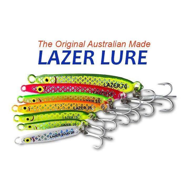 Lazer Lures Metal Lure Australian Made Single Hook 25 Gram - Addict Tackle