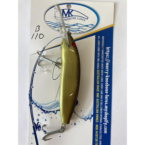 Morry Kneebone Handcrafted Barra Lure 2-3Mtr Deep 110mm by Addict Tackle at Addict Tackle
