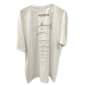 Murasame White Fishing Shirt by Murasane at Addict Tackle