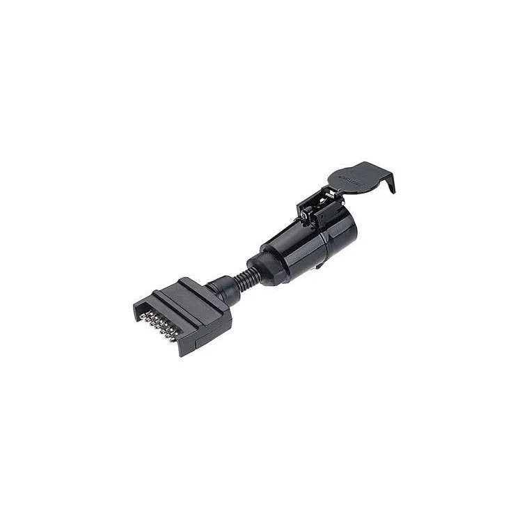 7 Pin Flat Socket on Car to 7 Pin Large Round Plug - Addict Tackle