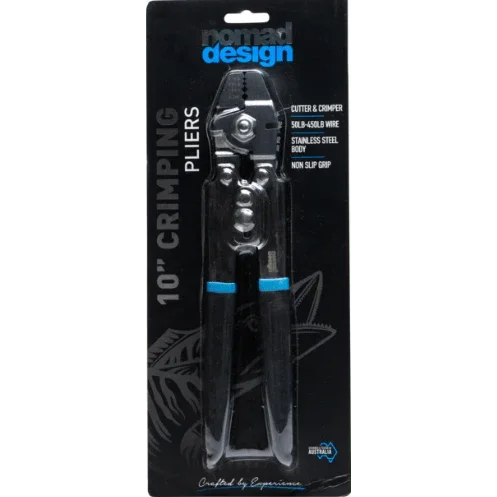 Nomad Design 10" BIG GAME CRIMPING PLIERS - ND - PL10 - BGCP - Addict Tackle