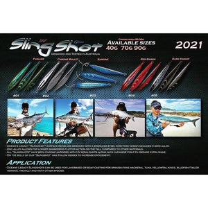 Oceans Legacy Sling Shot Lure 40g - Addict Tackle