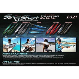 Oceans Legacy Sling Shot Lure 40g - Addict Tackle